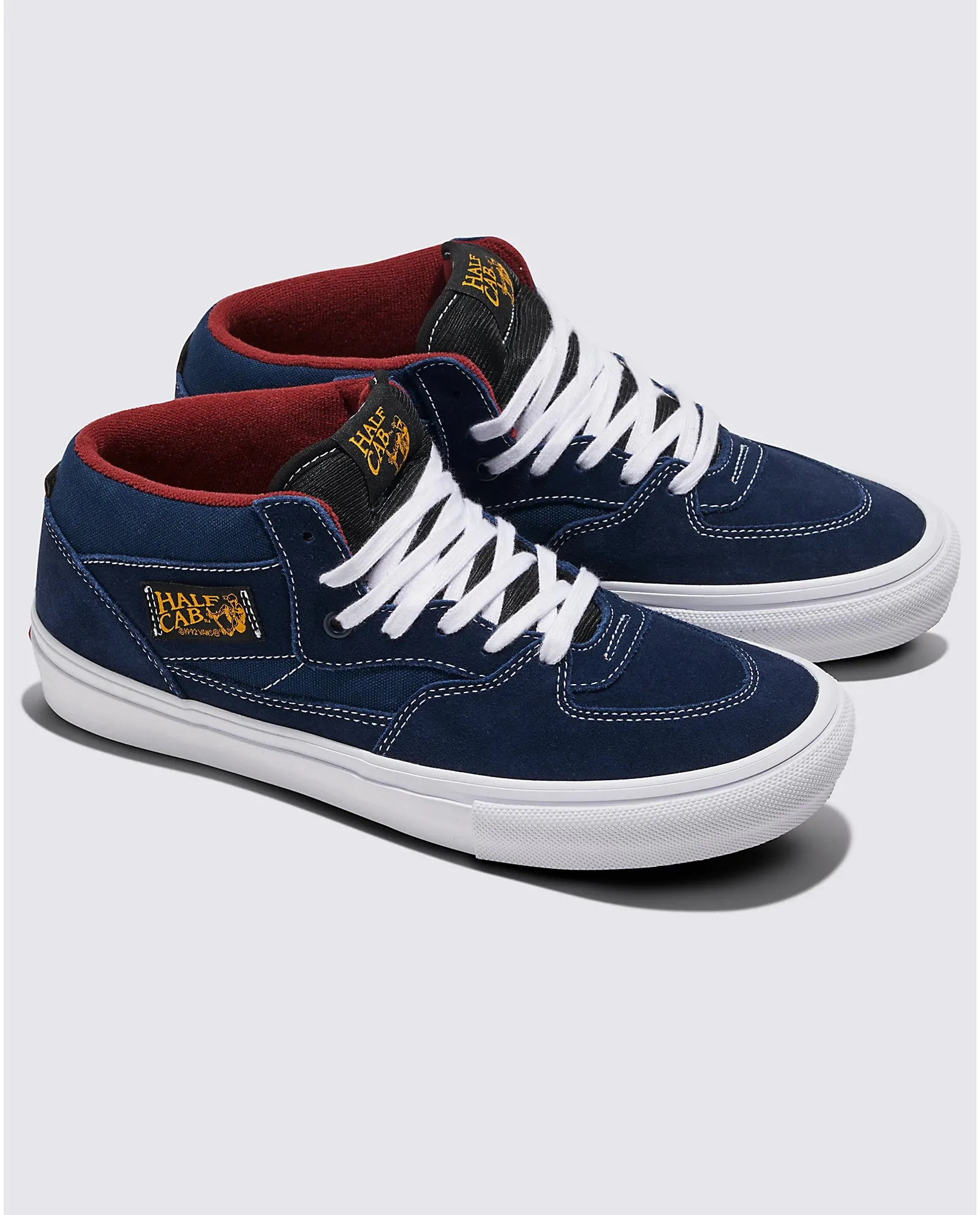 Urban Walk Mono Style Vans Skate Half Cab Navy/Burgundy