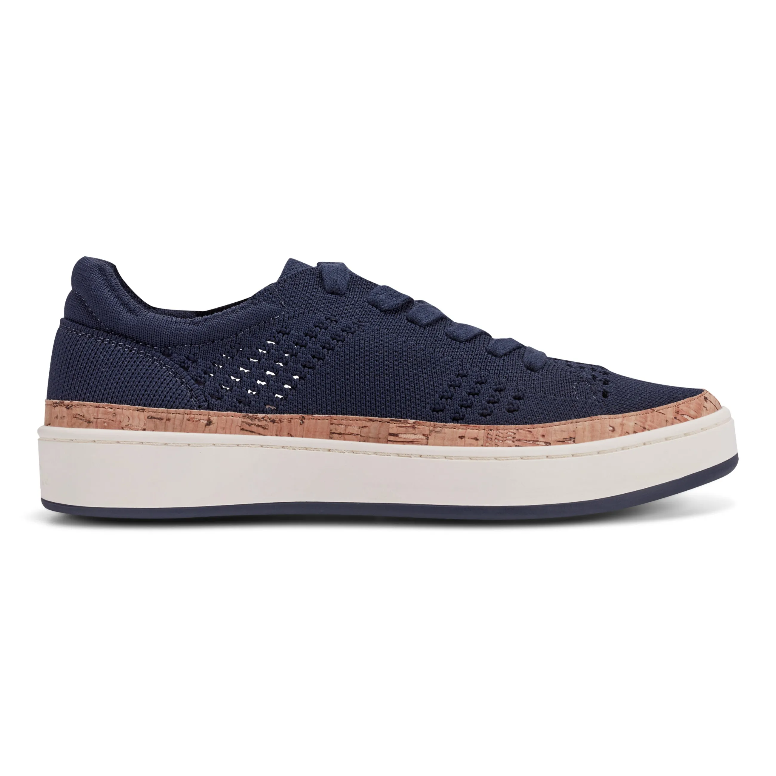 Knight Round Toe Lace-up Casual Sneakers Supportive Core Active People Dry Fast