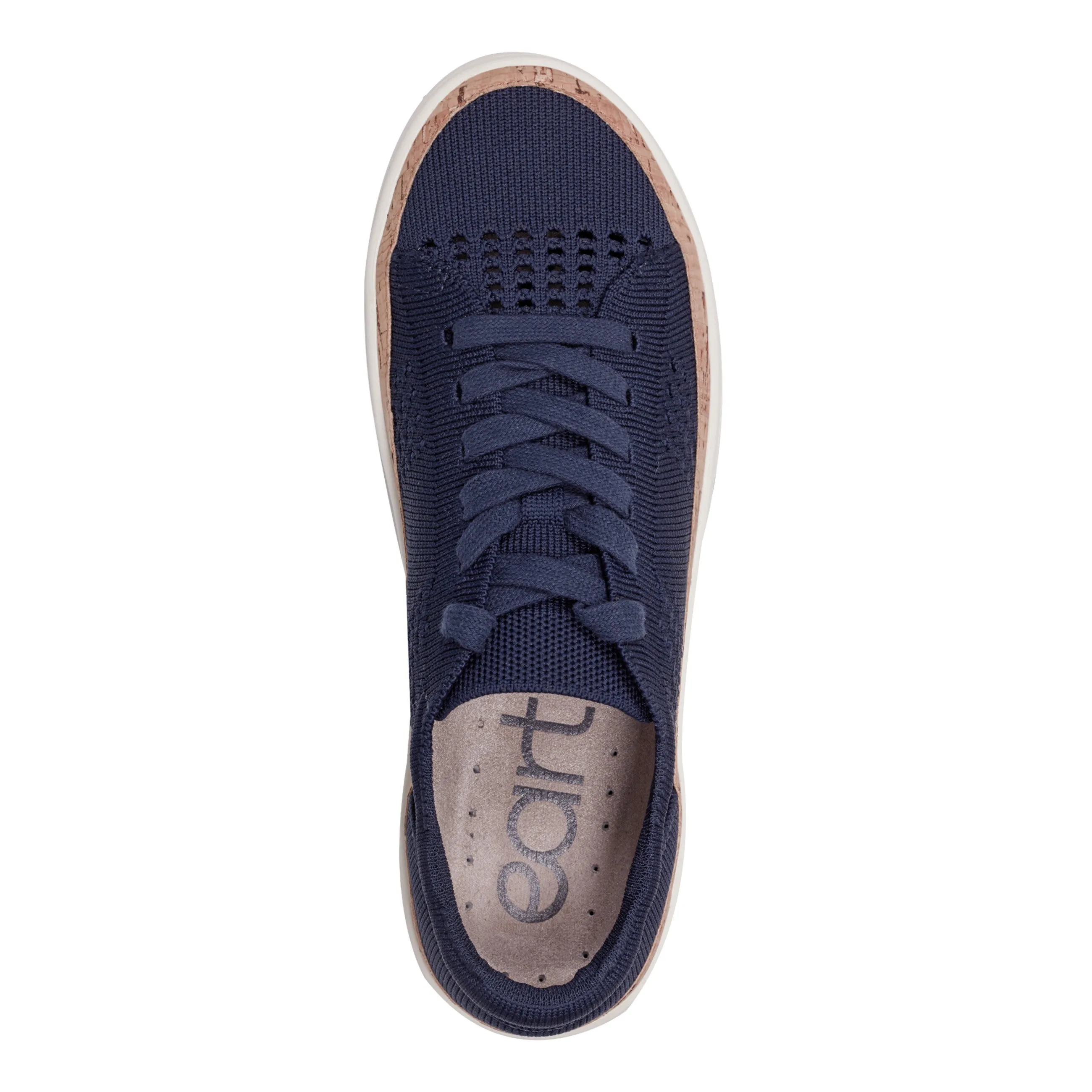 Knight Round Toe Lace-up Casual Sneakers Kind Glow Silver Shine