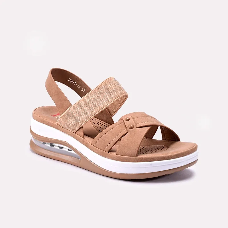 Soft Land Comfortable Design Womens Fawn Casual Sandals 0421590