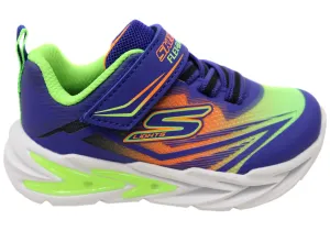 Skechers Kids Infants Boy S Lights Flex Glow Ultra Comfortable Shoes Microperforated Upper Soft Upper