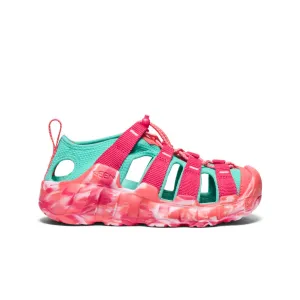 Effortless Walking Big Kids' Hyperport H2 Sandal  |  Raspberry/Pool Blue