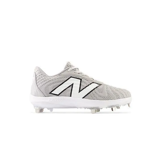 Feather Light Cold Weather New Balance Men's FuelCell 4040 V7 Metal Baseball Cleats - Raincloud / Optic White - L4040TG7
