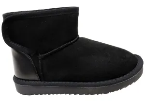 Grosby Mall B Junior Kids Youths Comfortable Boots Slippers Comfortable Insole Low Rise