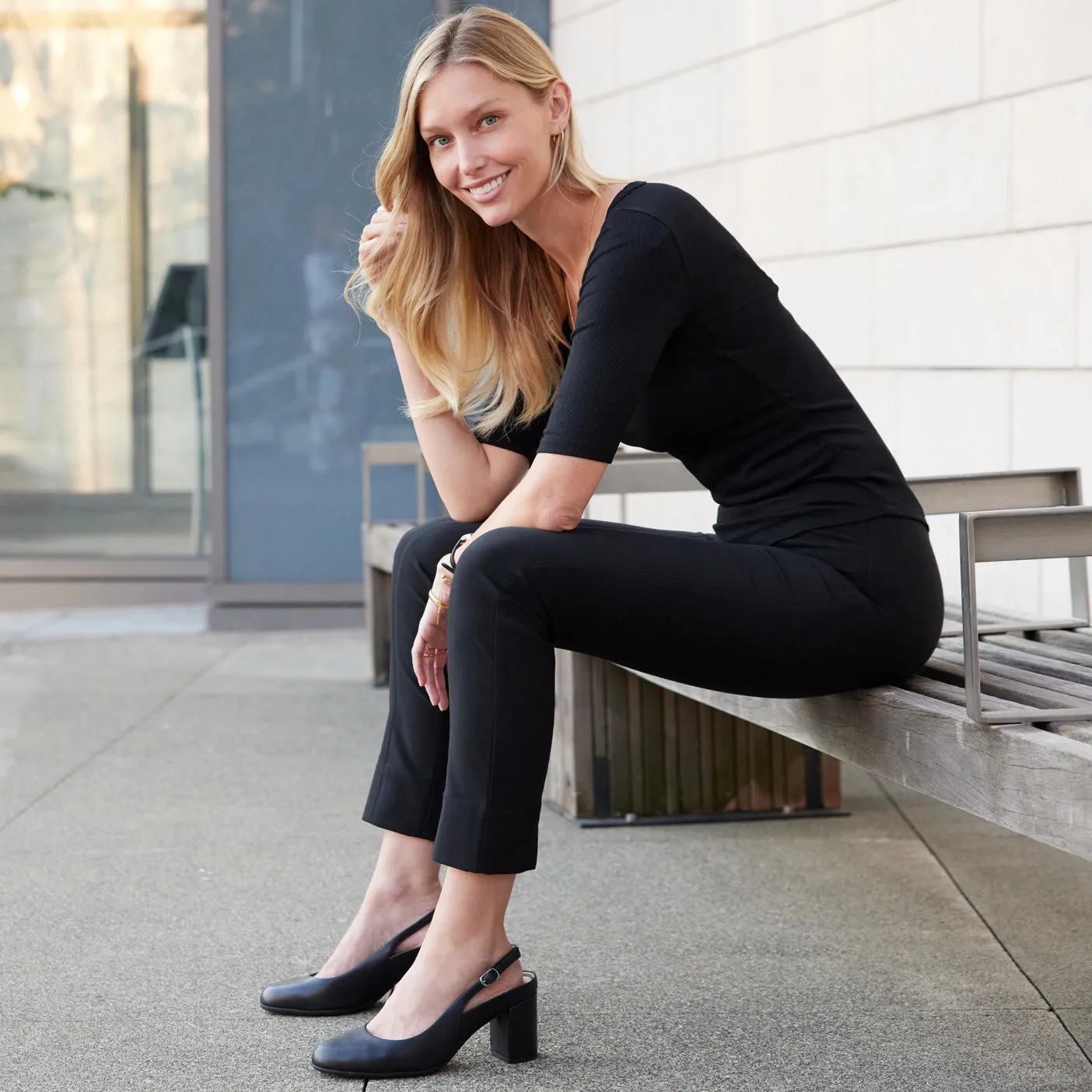 Tempo Slingback First Walk Cushioned Insole