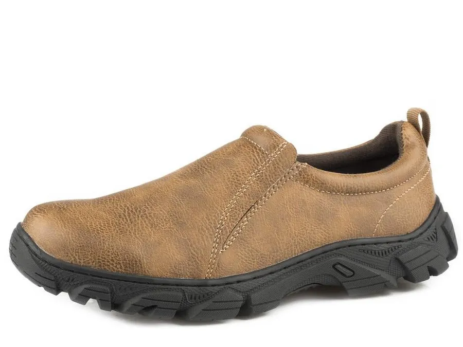Roper Tumbled Slip On Men's Casual Shoe Light Arch