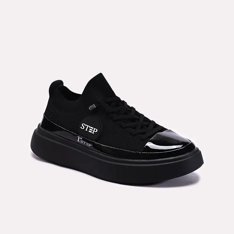 Black Mens Sneakers Shoes 0120618 Jump Friendly