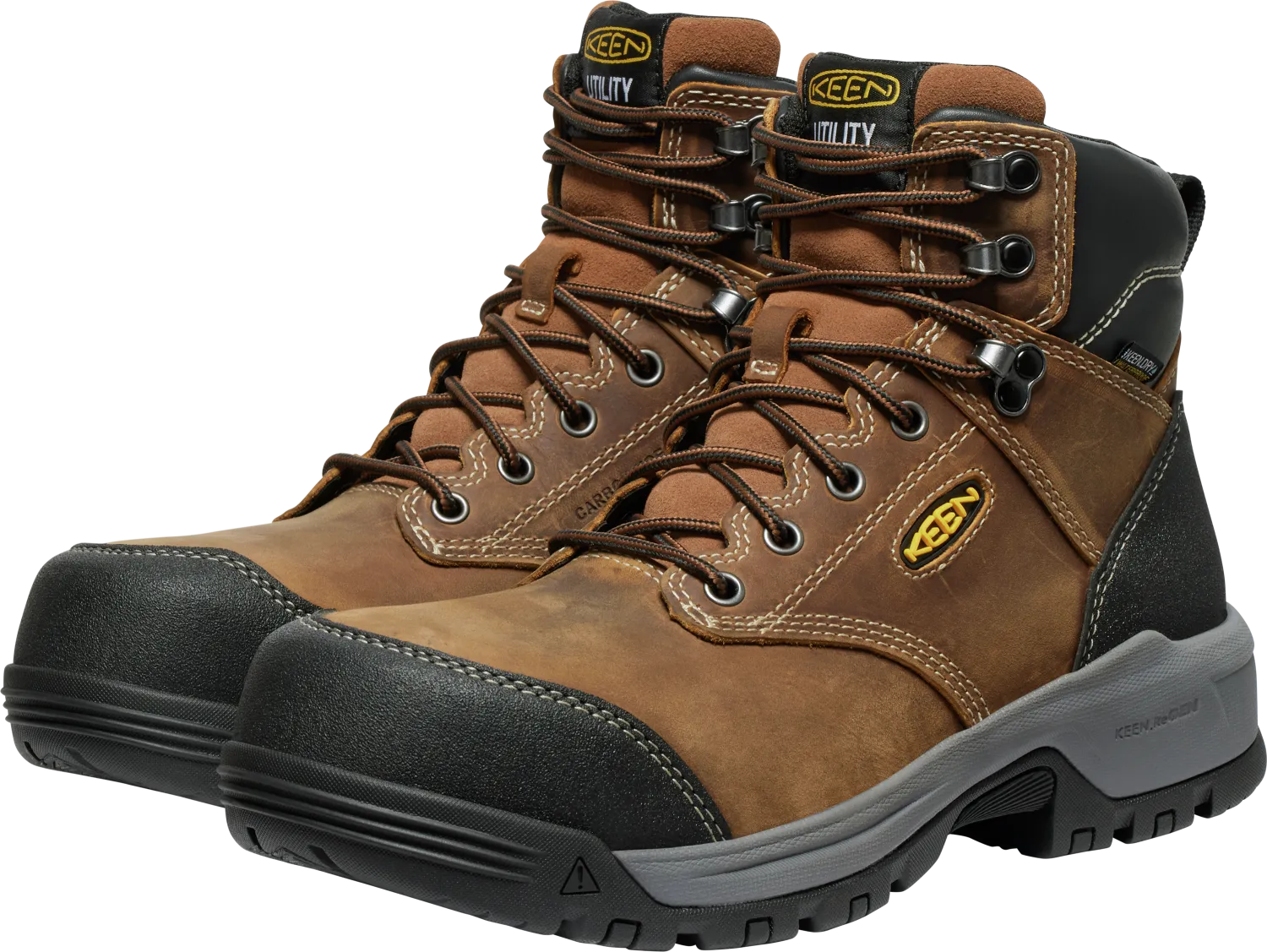 MEN'S EVANSTON 6" WATERPROOF EH CARBON TOE Neutral Finish Stable Support Rough Terrain