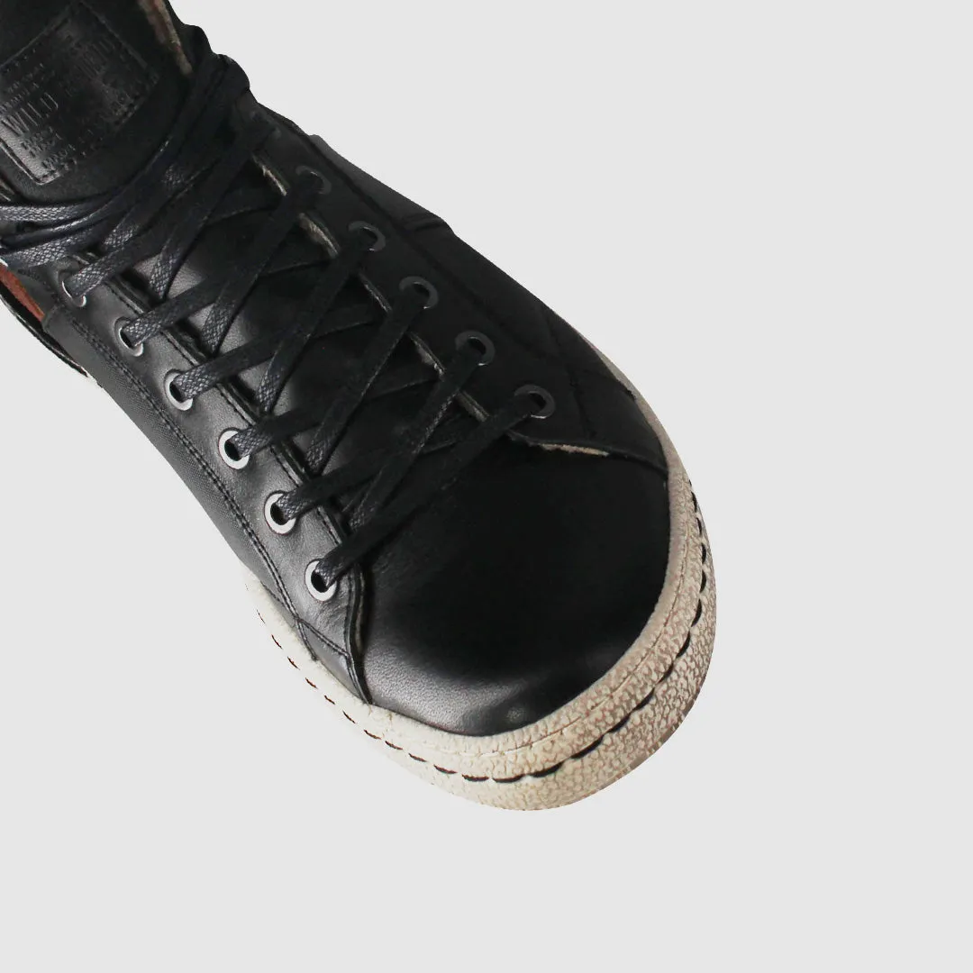 Essential Piece Massey Lace Up Boots Black
