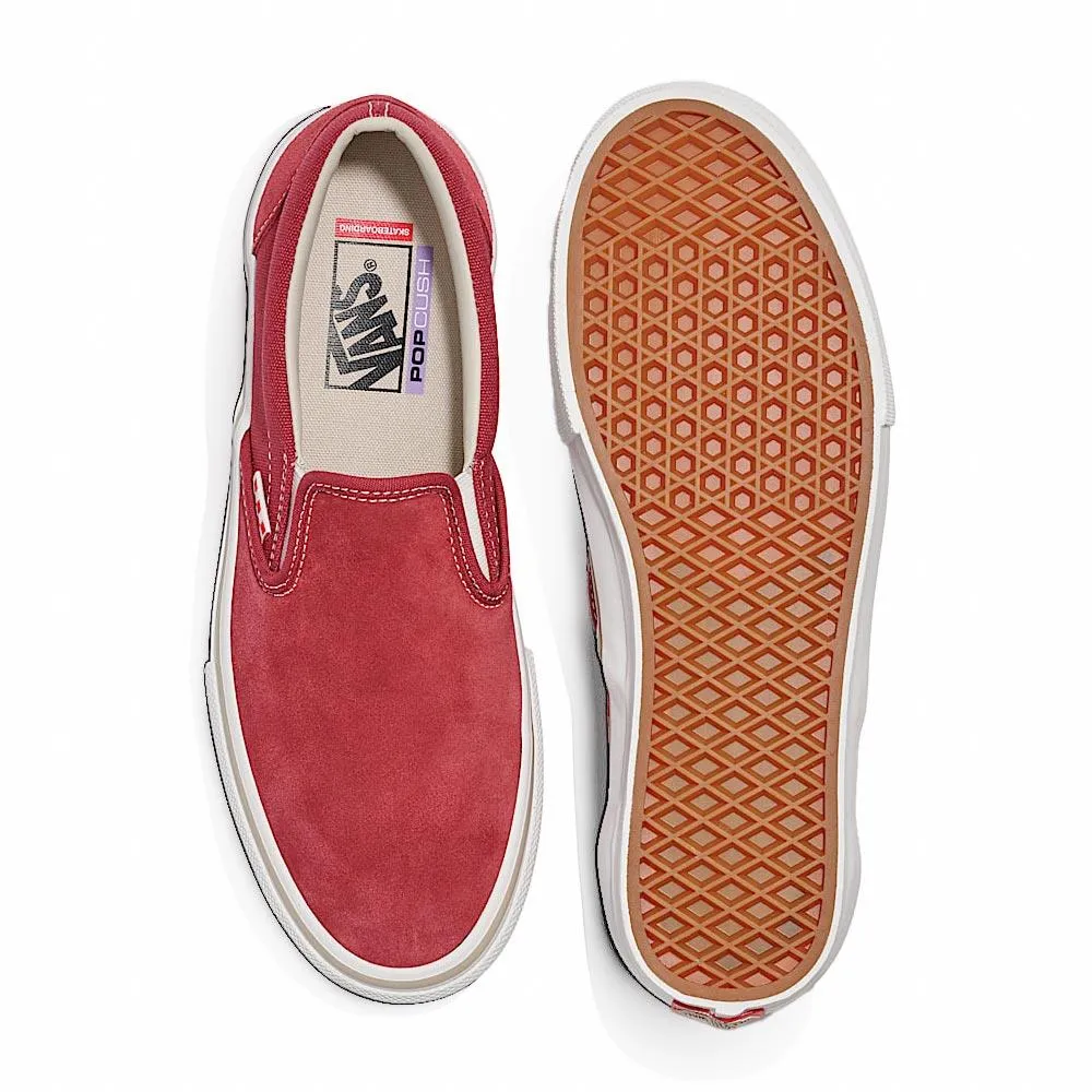 Strong Step Family Time Vans Skate Slip-On - Sun Dried Tomato