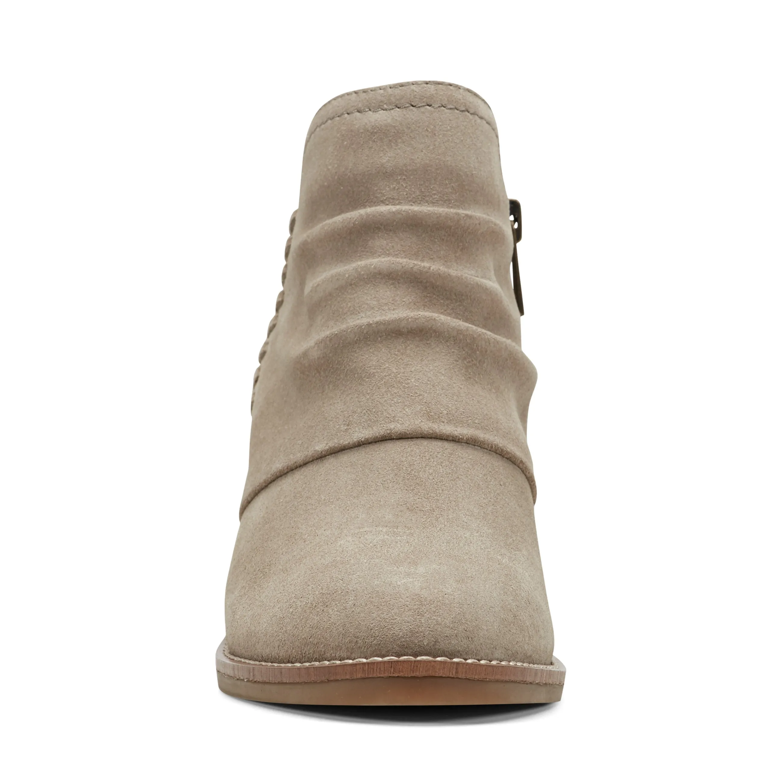 Chandy Ruched Booties Denim Cool Shock Guard