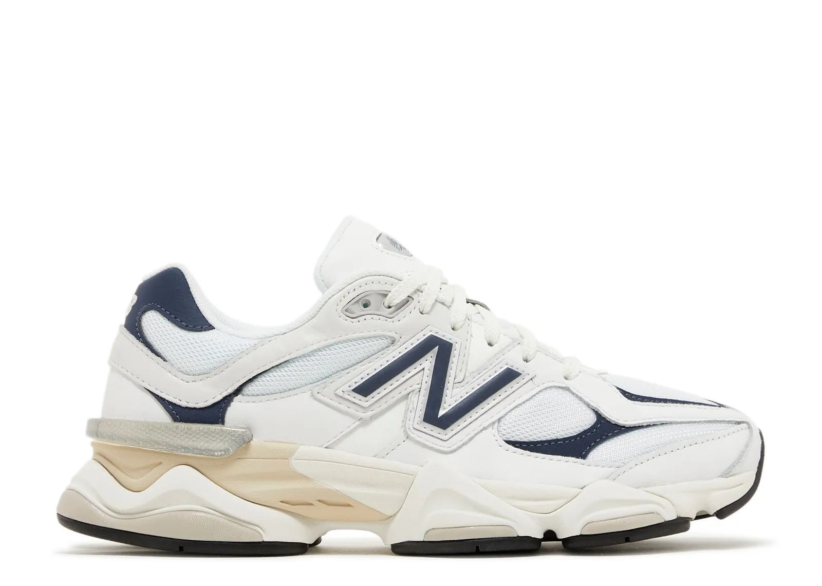 New Balance 9060 White Navy Dark Edge Shine Bright