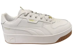 Comfortable insoles Puma Womens Carina Street Lux Stylish Lace Up Sneakers