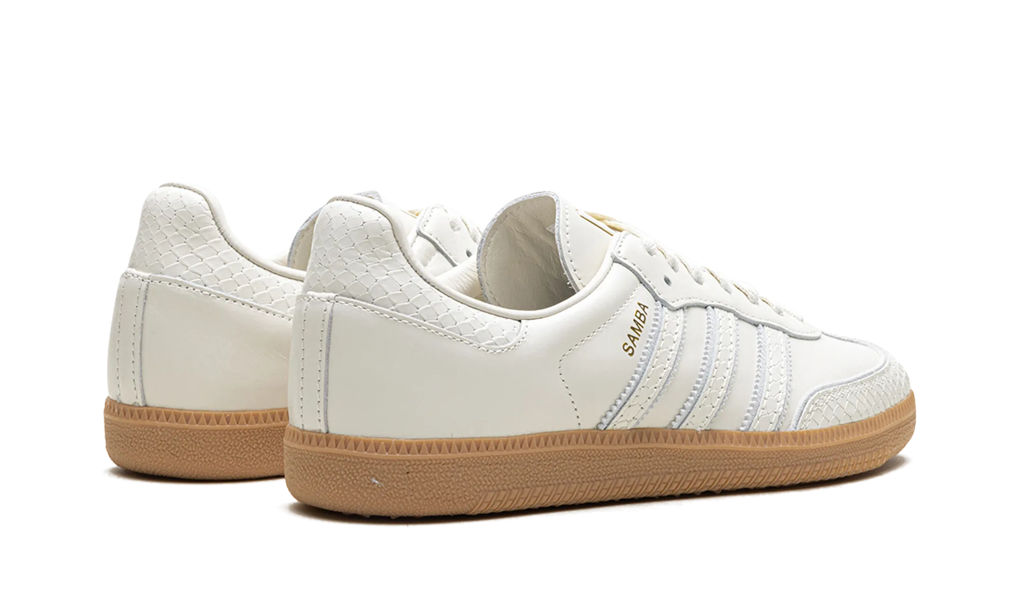 Samba Og "Core White Gum" Street Glow photo shoot