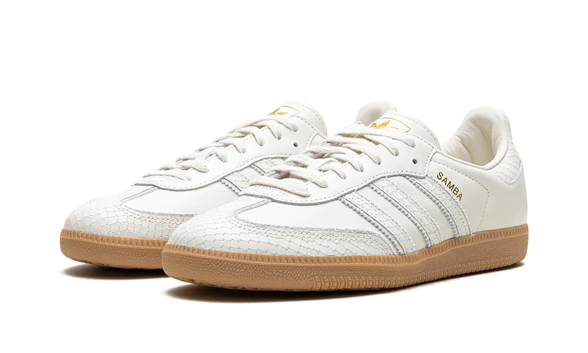Samba Og "Core White Gum" Durable outsole Flexible Fit Busy Professionals