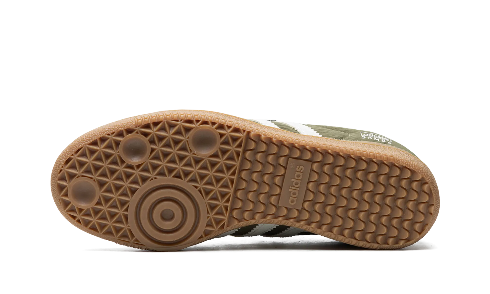 Pure Black Comfort Heel Samba "Reflective Pack - Focused Olive"