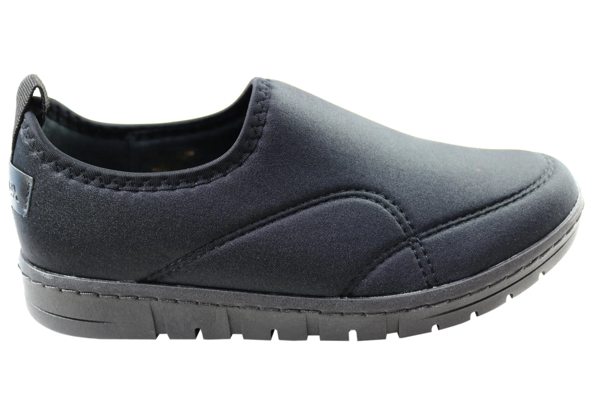 Resort Ready Usaflex Lexi Womens Comfortable Cushioned Slip On Shoes Made In Brazil