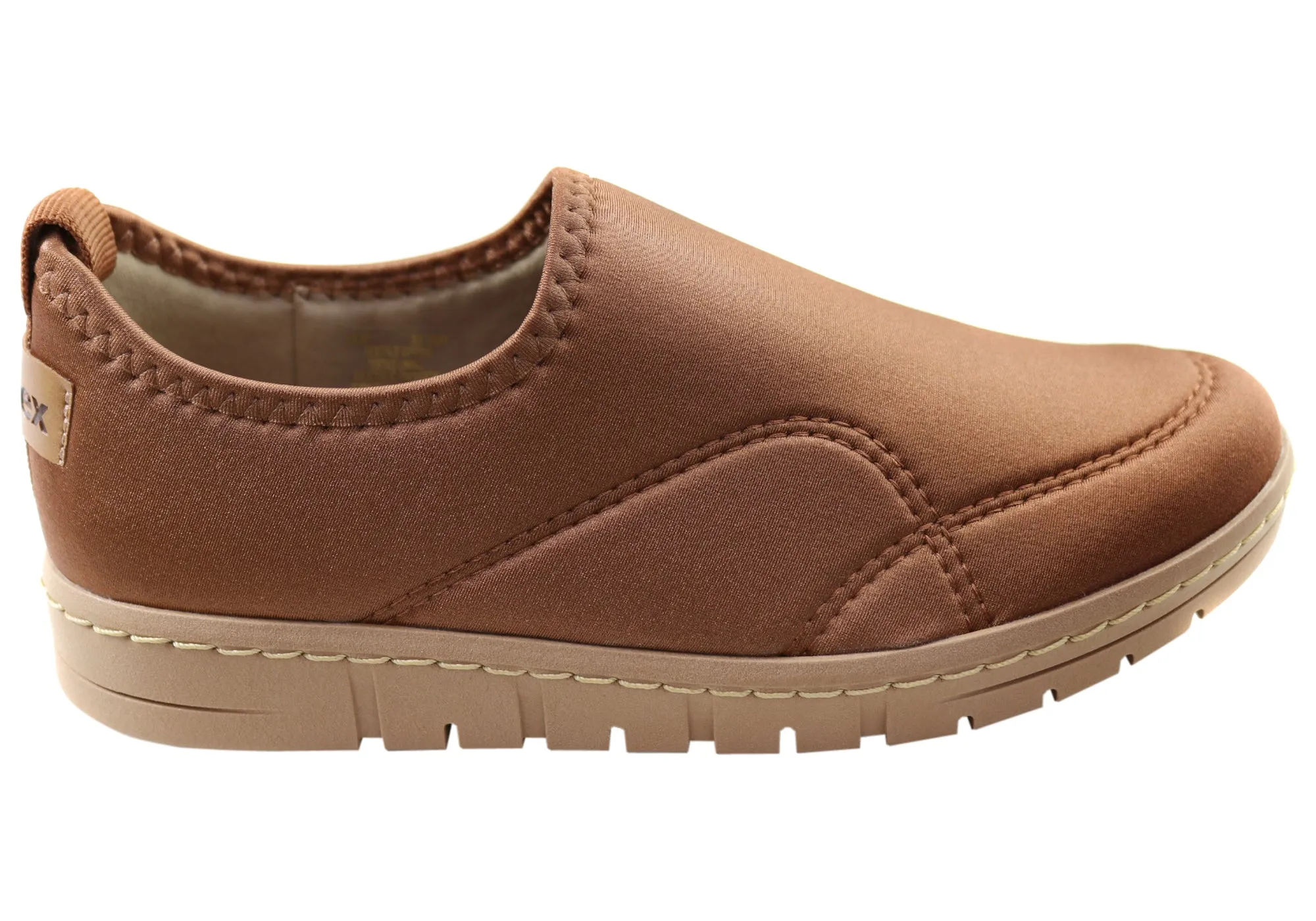 Usaflex Lexi Womens Comfortable Cushioned Slip On Shoes Made In Brazil Urban Gear