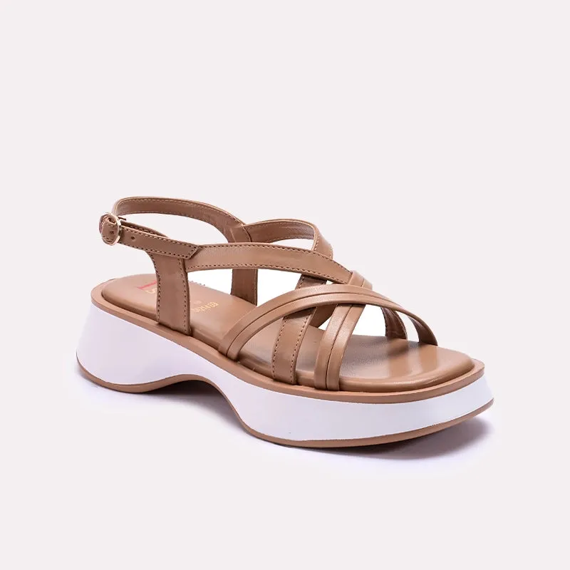 Desert Run Show Stage Mustard Chunky Casual Sandals 0421469