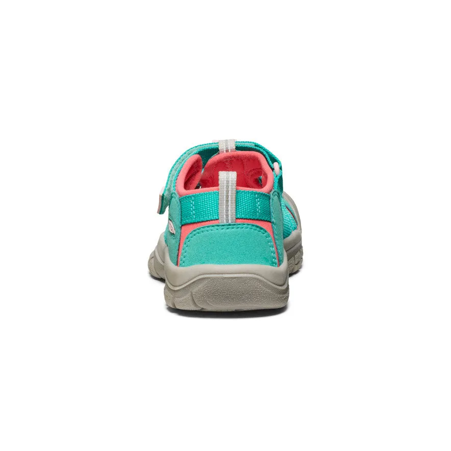 Big Kids' Newport H2  |  Bright Aqua/Giggle Pink Wearable All Day Relaxed Footwear for Summer