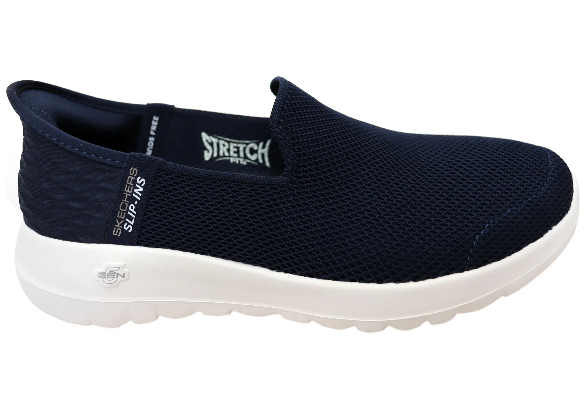 Skechers Womens Slip Ins GOwalk Joy Vela Comfortable Shoes Resilient Form ClassicDesign