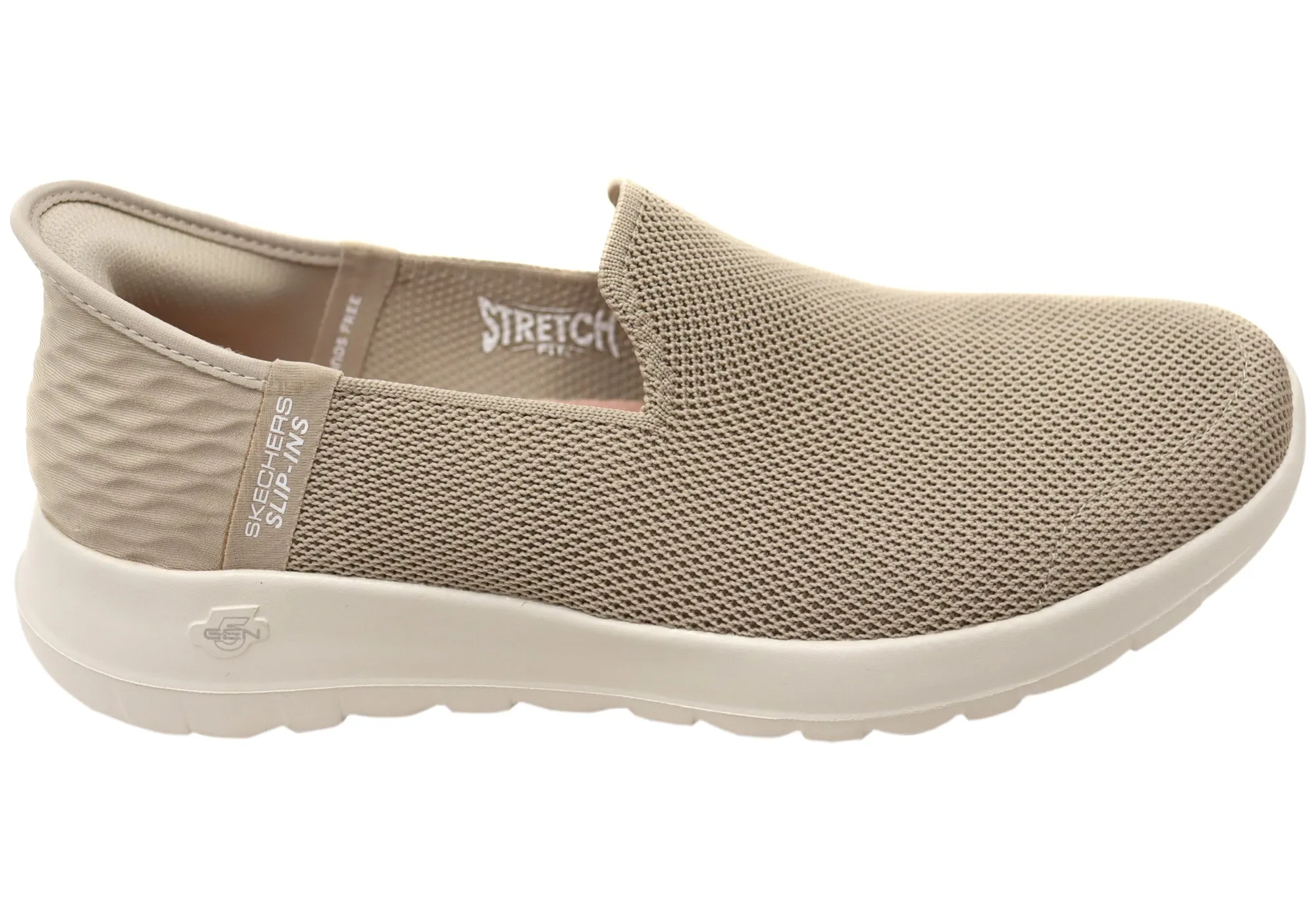 Skechers Womens Slip Ins GOwalk Joy Vela Comfortable Shoes Basic Wear Stair Run