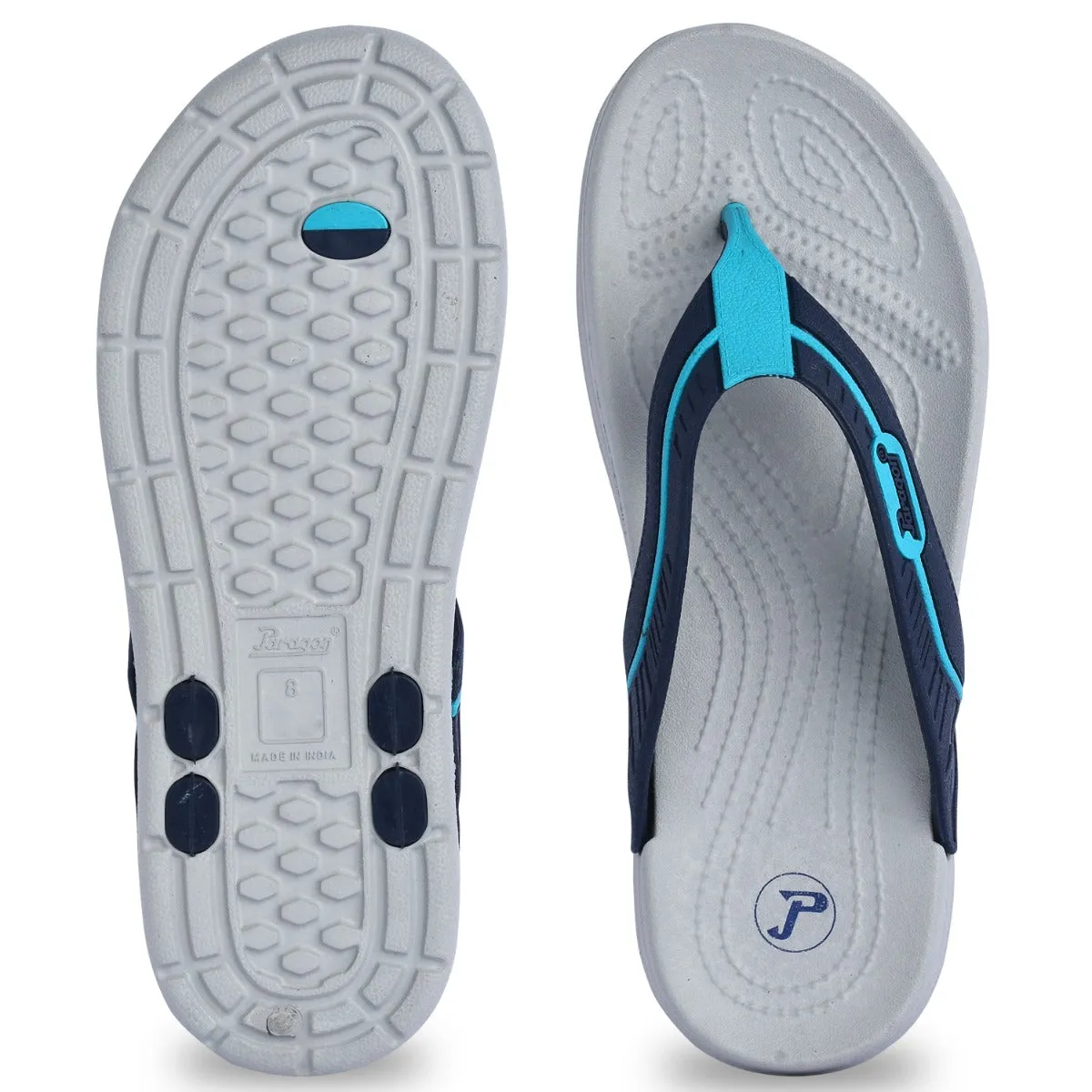 Paragon EVK3410G Men Stylish Lightweight Flipflops | Casual & Comfortable Daily-wear Slippers for Indoor & Outdoor | For Everyday Use Summer Ready