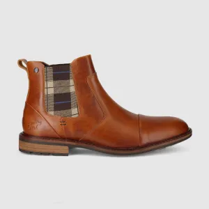 Fargo Chelsea Boots Tan Classic Line Street Walk