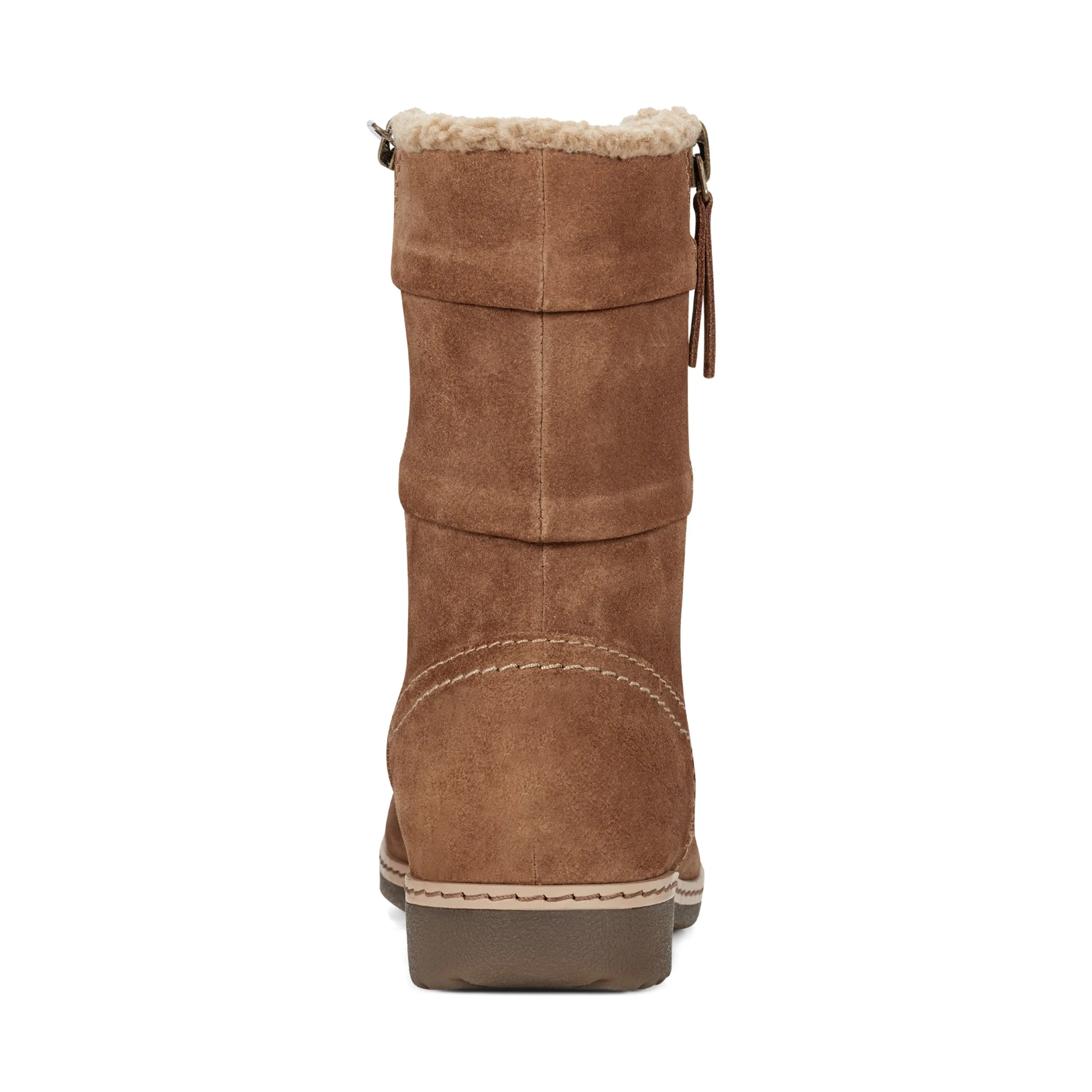 Hyland Water Repellent Round Toe Flat Casual Booties Trend Glow