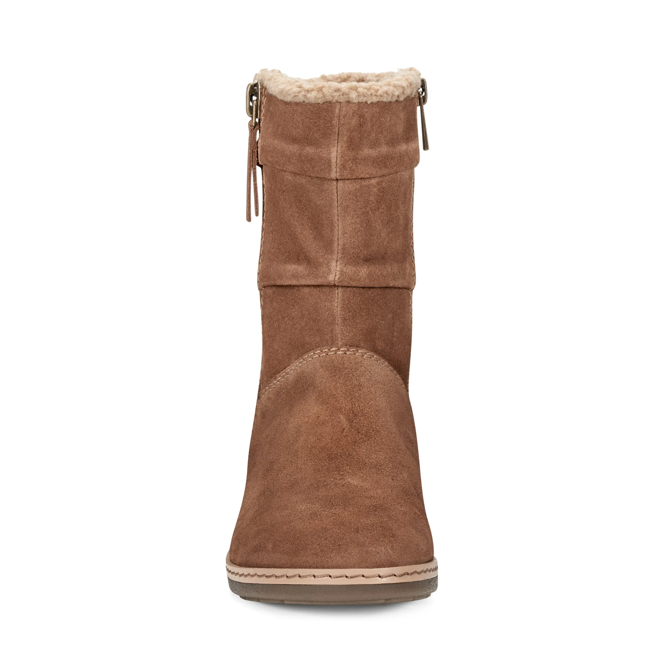 Hyland Water Repellent Round Toe Flat Casual Booties evening run
