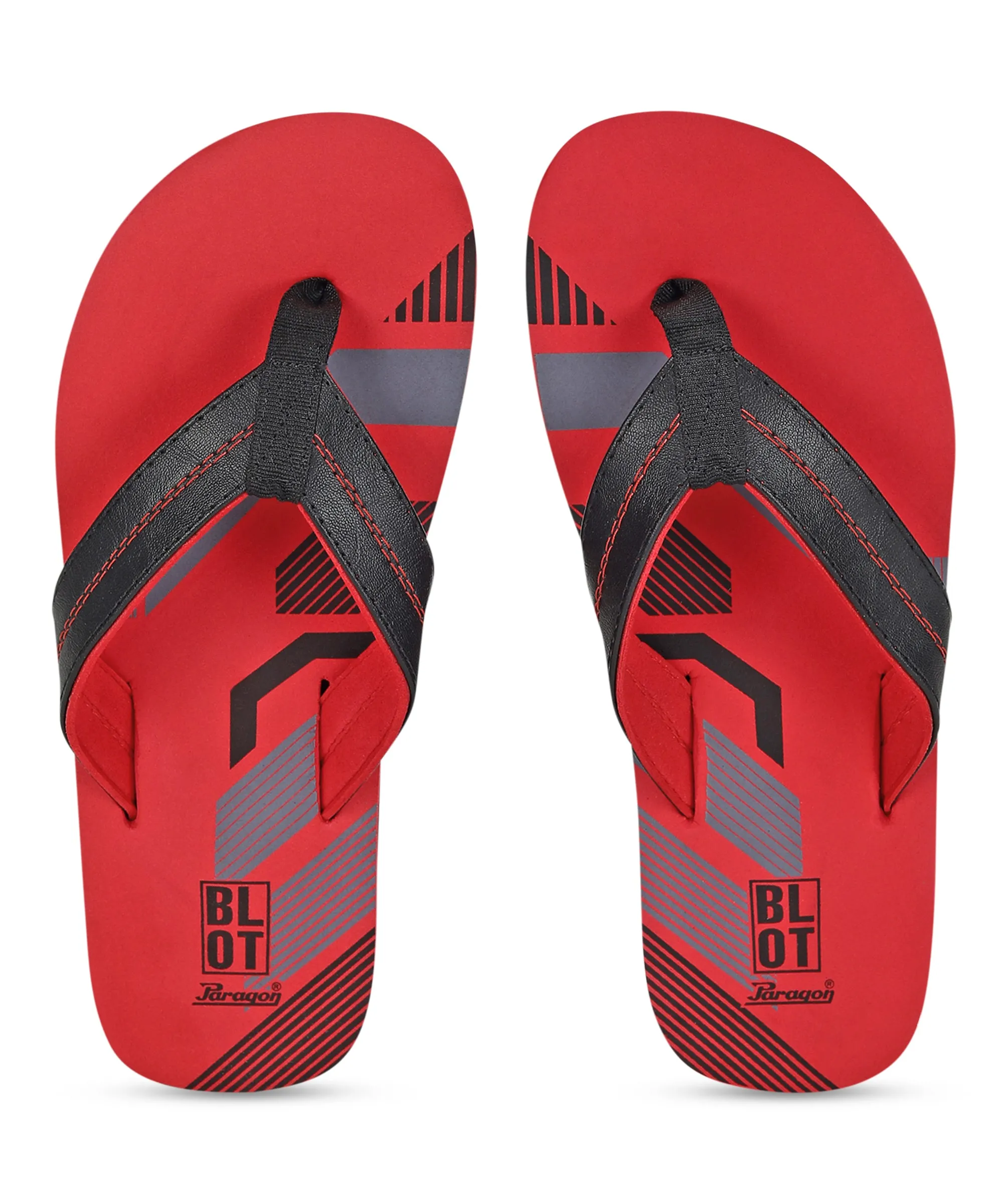 Washable Paragon Blot K3306G Men Stylish Lightweight Flipflops | Casual & Comfortable Daily-wear Slippers for Indoor & Outdoor | For Everyday Use