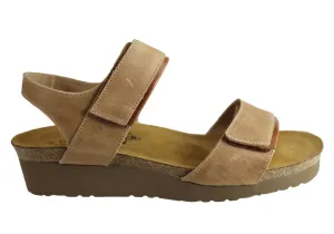 Clear Shape Naot Aisha Wide Womens Leather Comfortable Adjustable Sandals