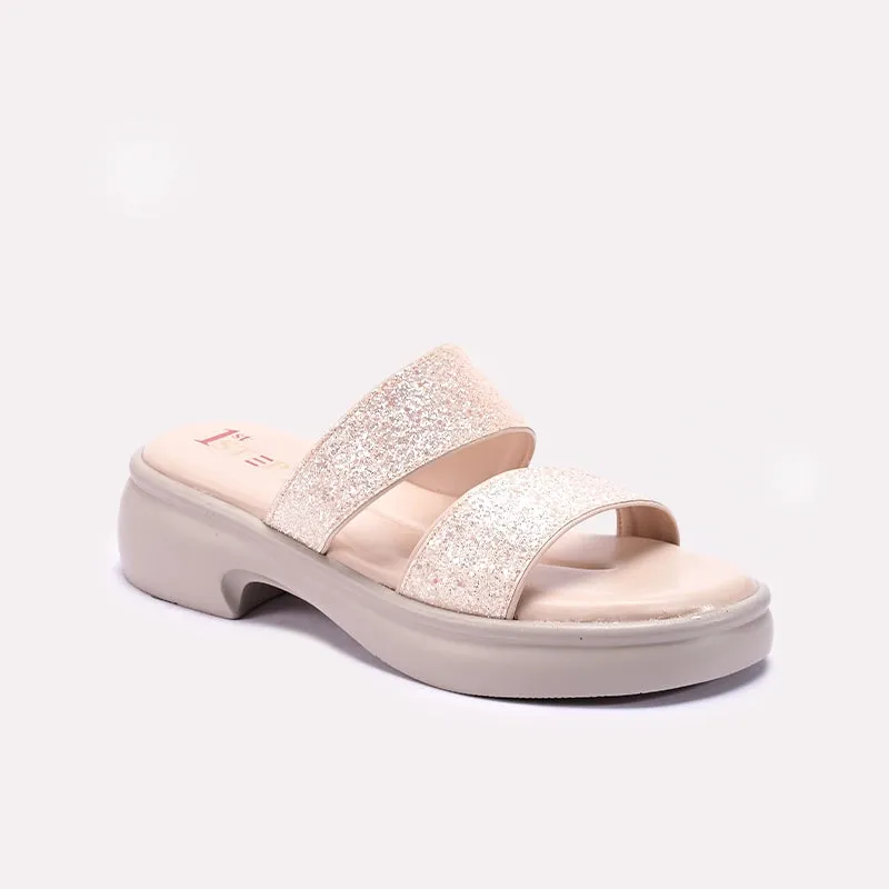 Sky View Stretch Fabric Active People Womens Fawn Comfy Casual Slippers 0413141
