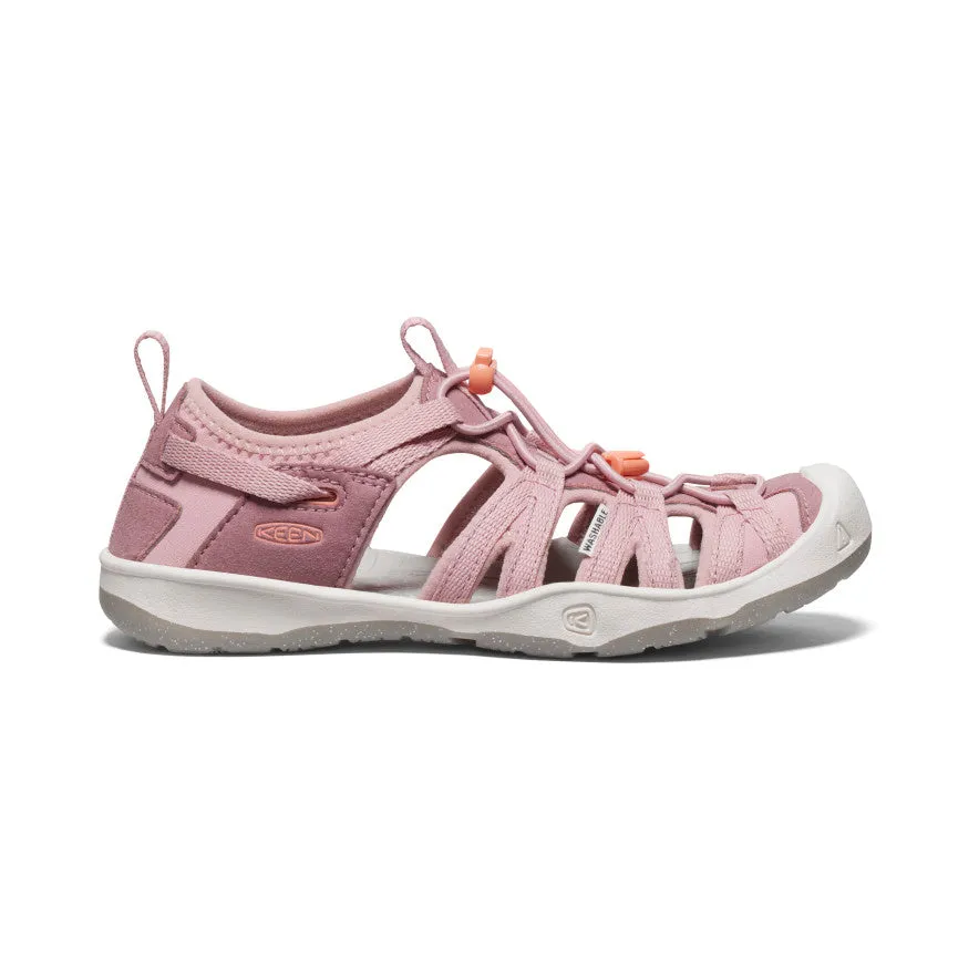 Chic Shoes Date Soft Big Kids' Moxie Sandal  |  Nostalgia Rose/Papaya Punch