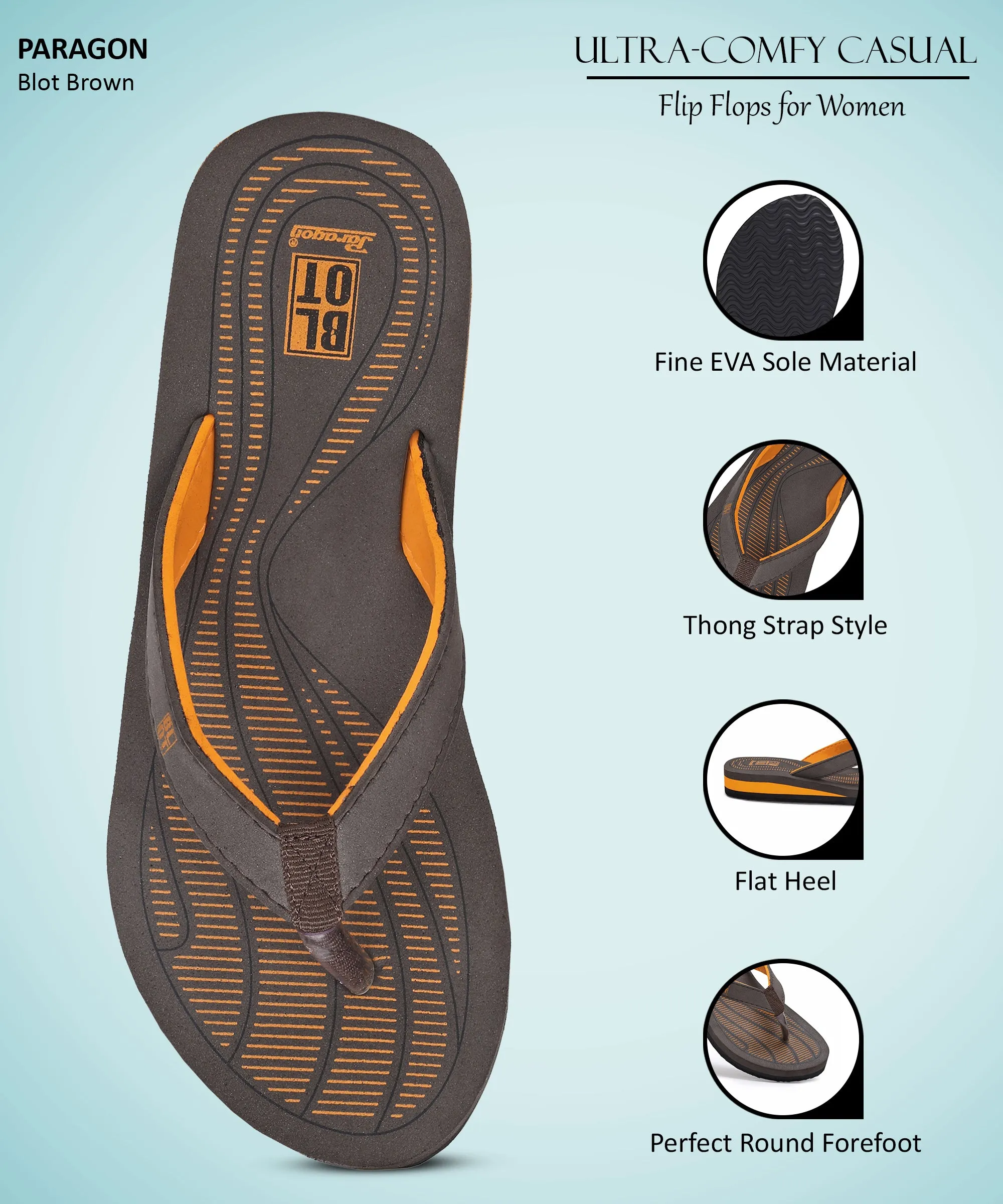 Outdoor Ready energy returning Paragon Blot K3307L Women Slippers | Lightweight Flipflops for Indoor & Outdoor | Casual & Comfortable | For Everyday Use