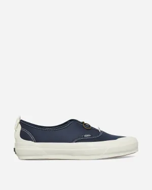 Dive Gear Silk Feel Authentic Zip Vibram Sneakers Dress Blues