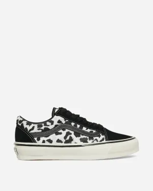 Ankle Support Premium Old Skool Leopard Sneakers Black / White