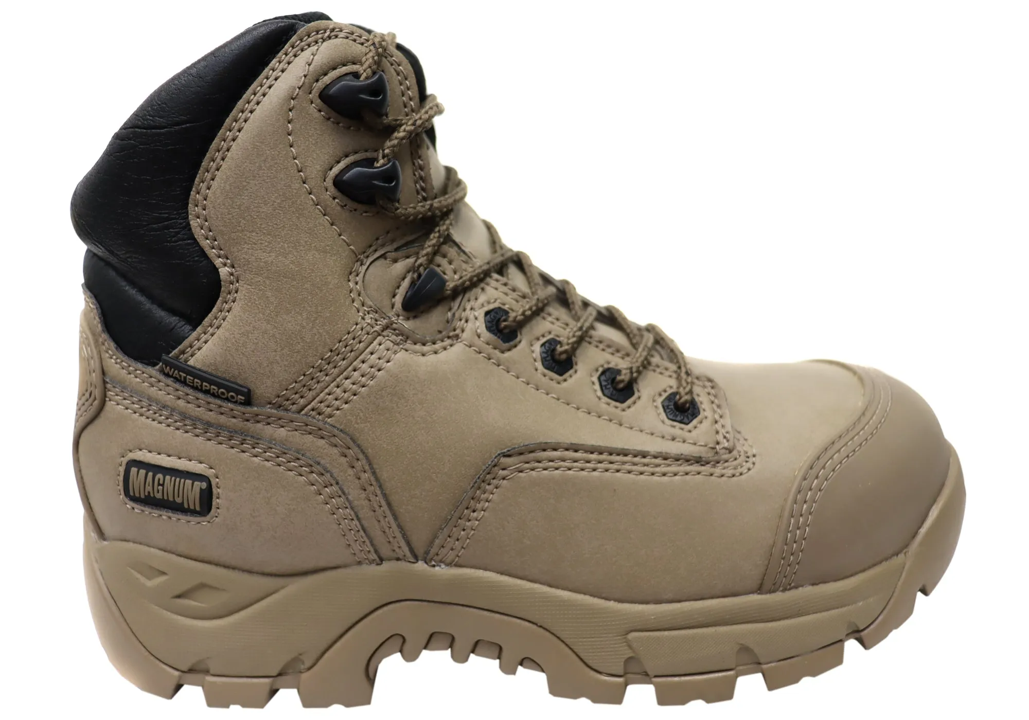 Magnum Mens Waterproof Precision Max SZ CT WPI Safety Boots Waterproof City Walking