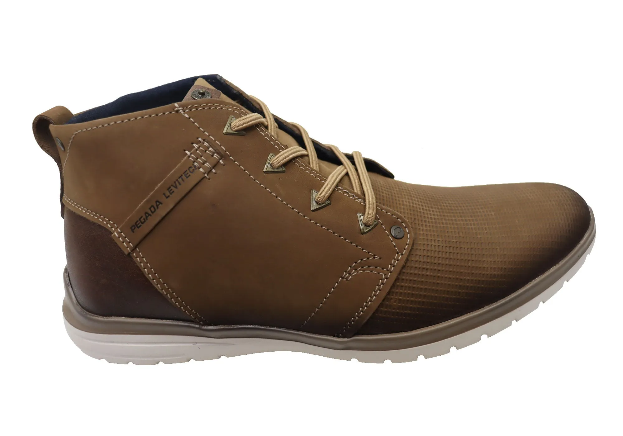 Weekend Ready Outdoor Exploration Pegada Jetta Mens Comfortable Leather Boots Made In Brazil