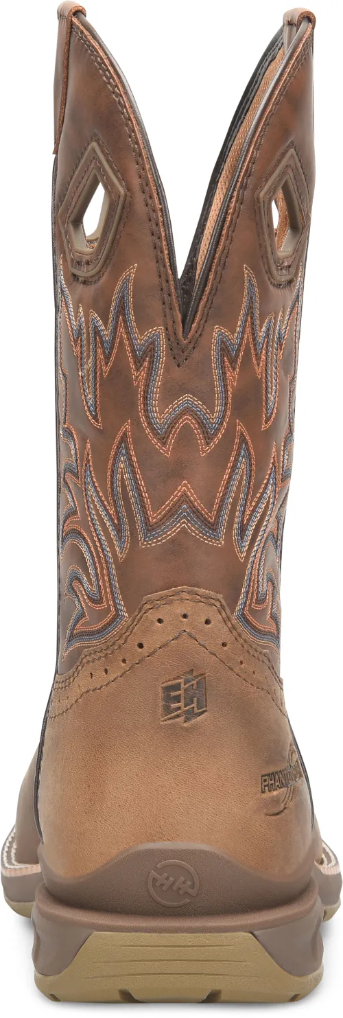Slip Resistant Rainy Day Commuter MEN'S PHANTOM RIDER 11" WIDE SQUARE TOE ROPER