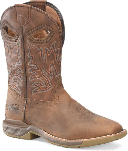 Workplace Use Wine Rich MEN'S PHANTOM RIDER 11" WIDE SQUARE TOE ROPER