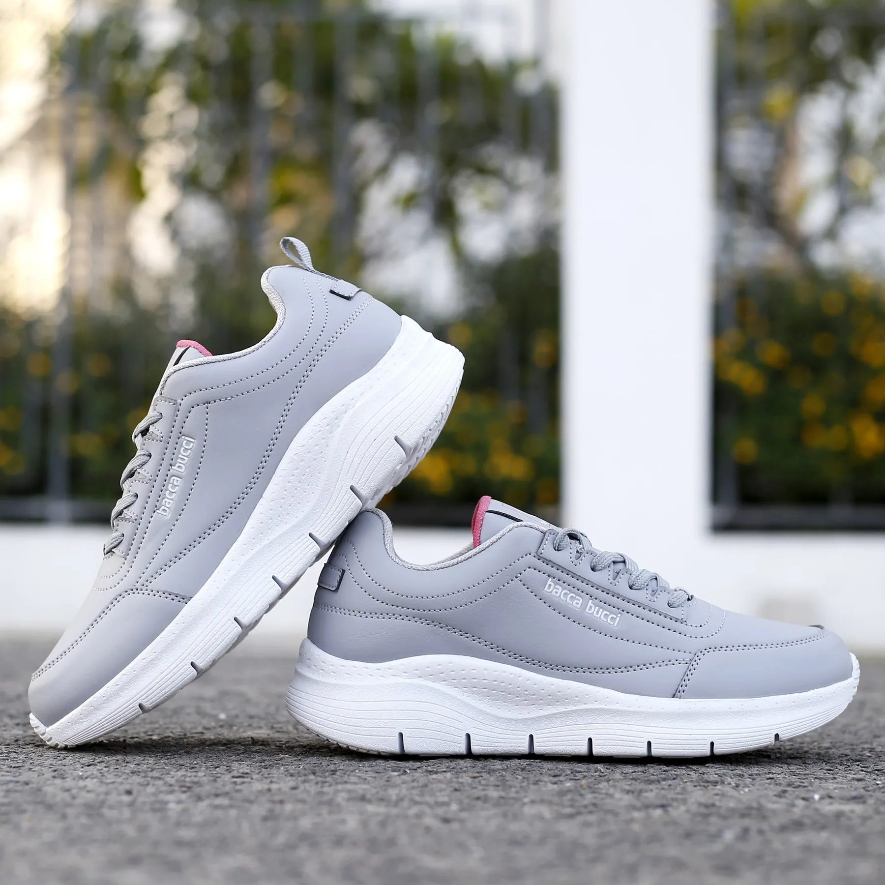 Bacca Bucci AFTERBURN Women Chunky Sneakers | Casual Fashion Lightweight Sole Platform Shoes Dive Gear City Run