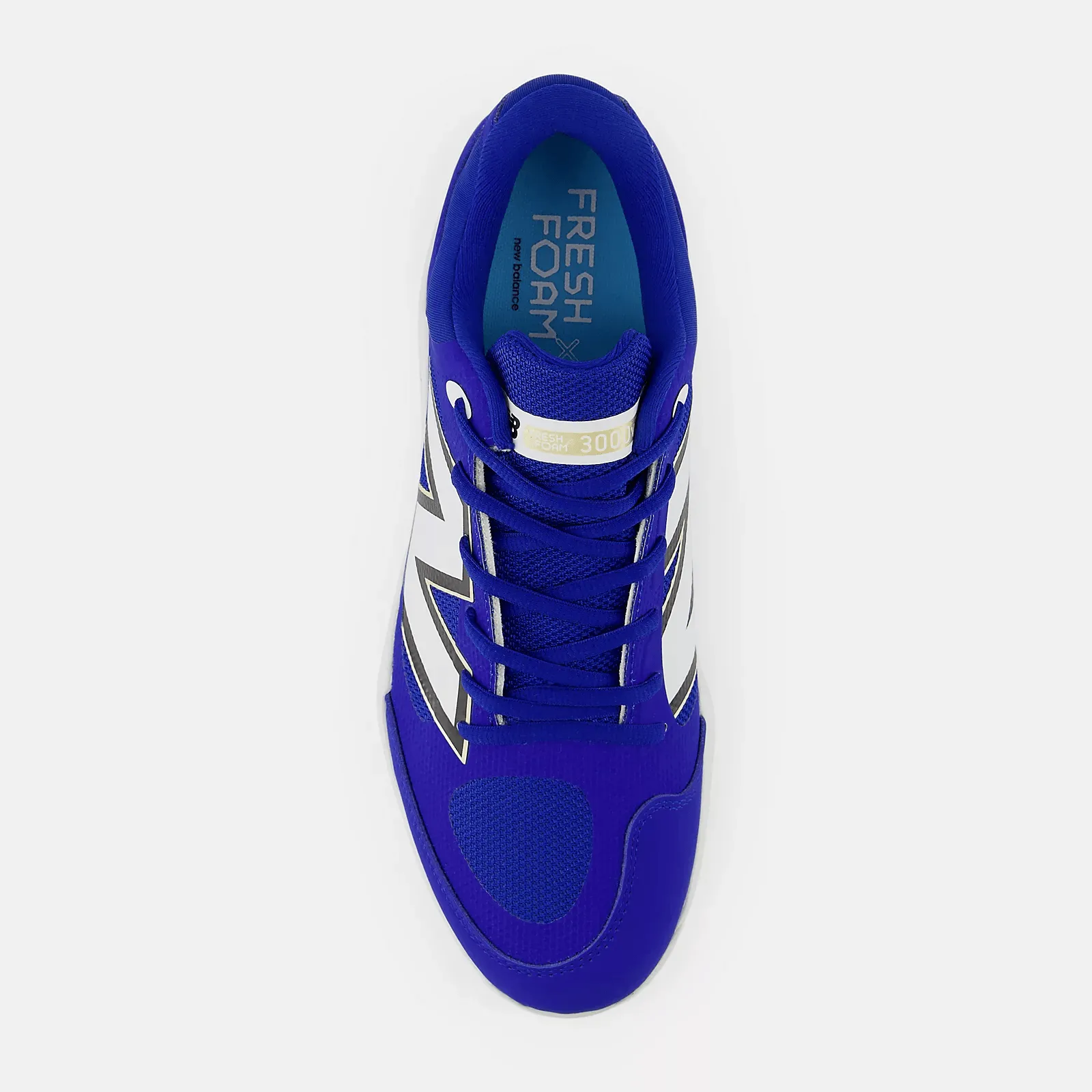 New Balance Men's Fresh Foam X 3000 v7 Metal Baseball Cleats - Royal - L3000TB7 Comfort Run