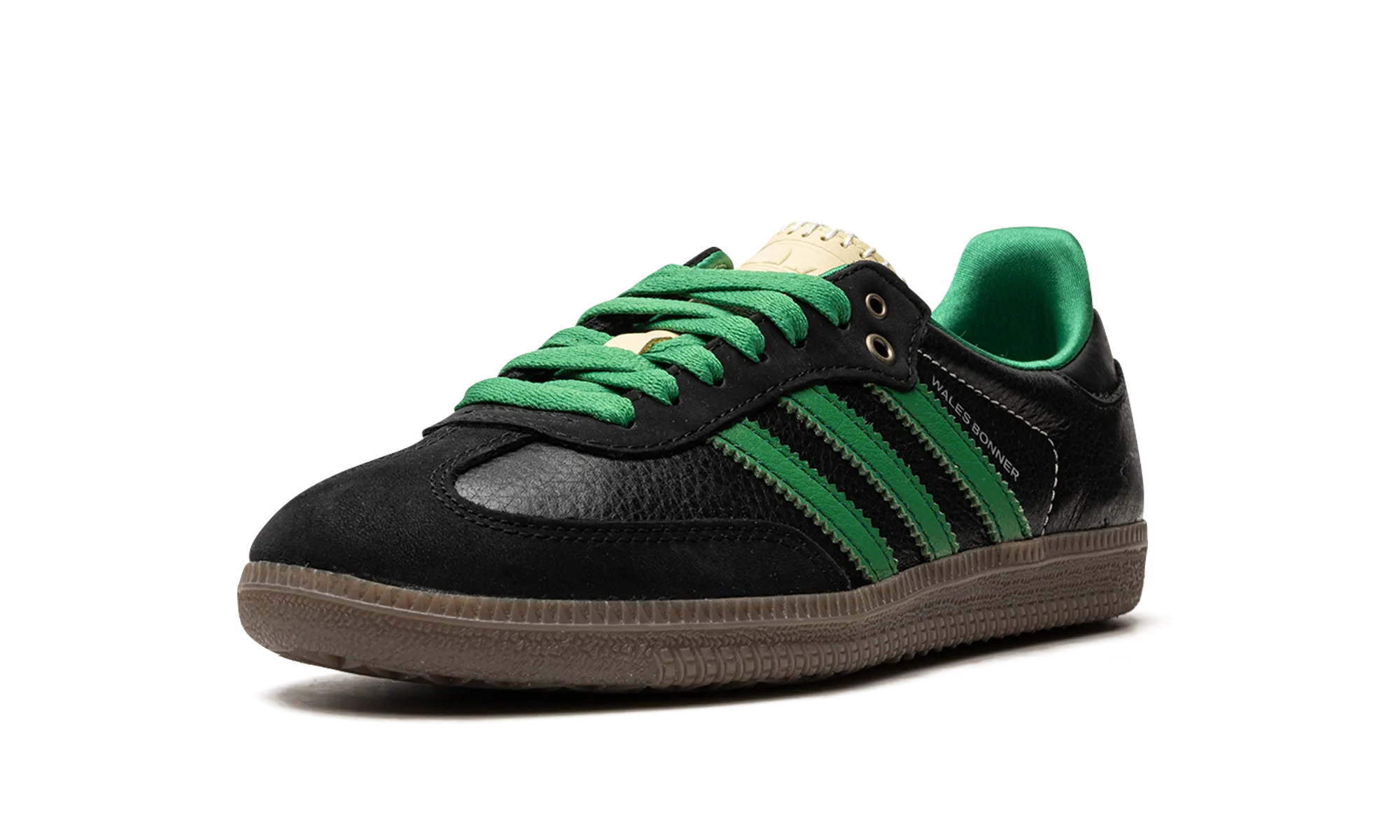 Pure Black Samba "Wales Bonner - Black / Green"