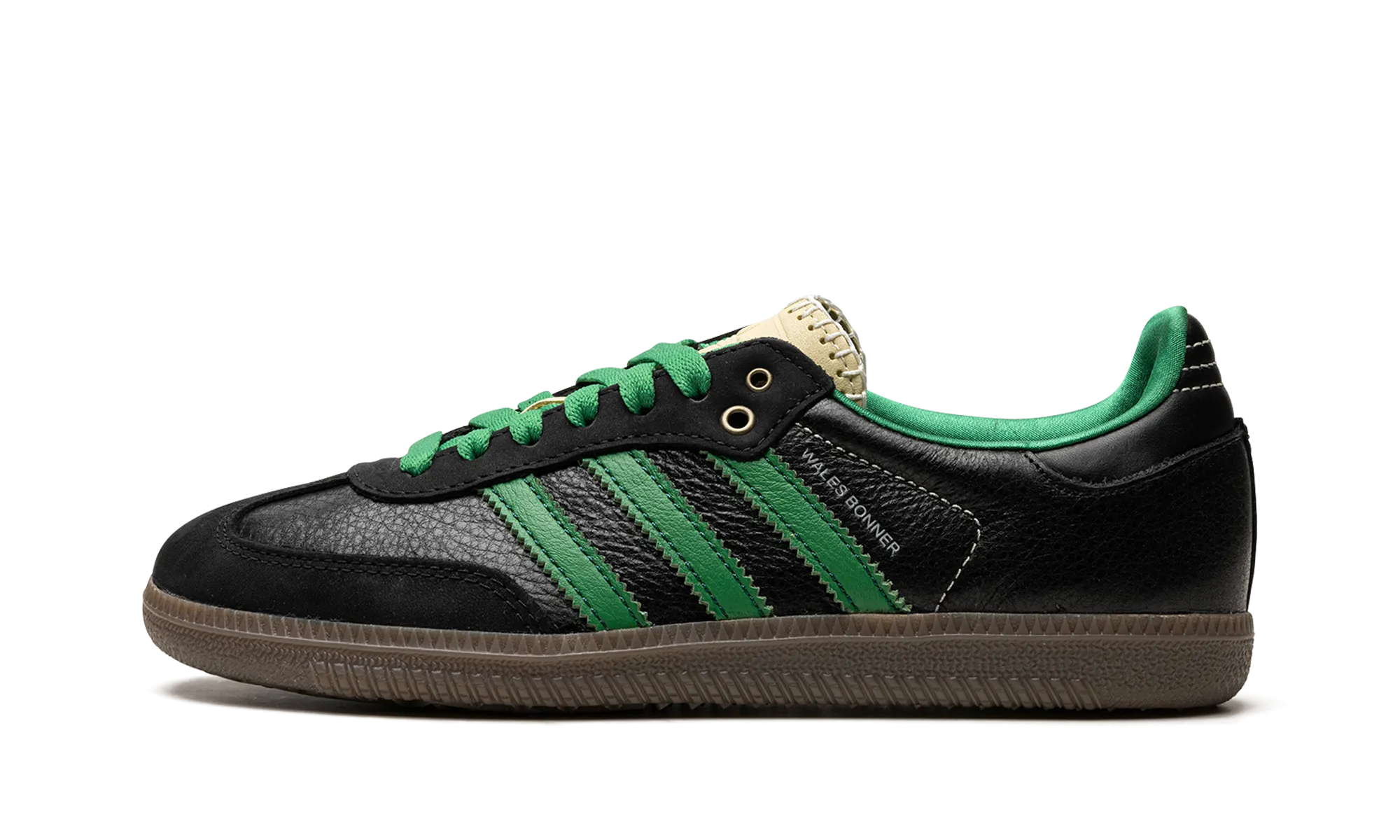 Samba "Wales Bonner - Black / Green" Meadow Glow Court Grip