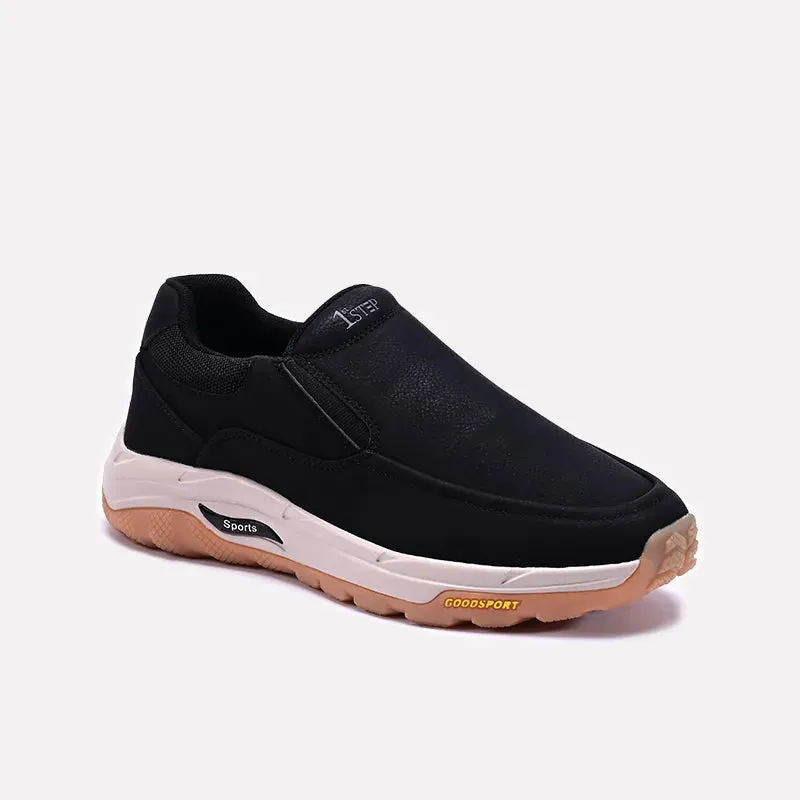 Rollbar Torsion Control Reactive Propulsion Swift Glide Black Sneaker Shoes 0120530