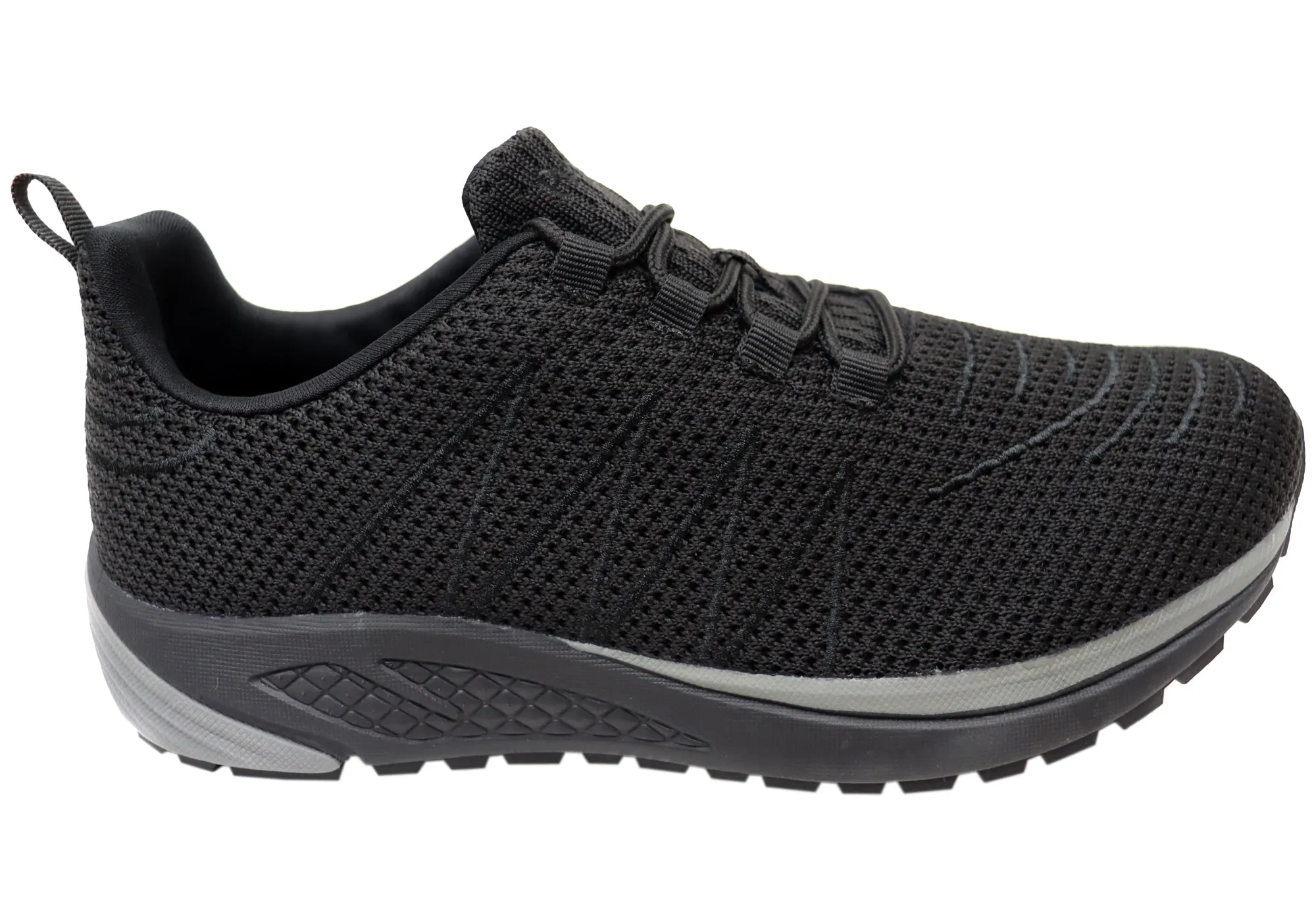 Retro-inspired performance Propet Mens Tour Knit 3E Extra Wide Comfortable Shoes