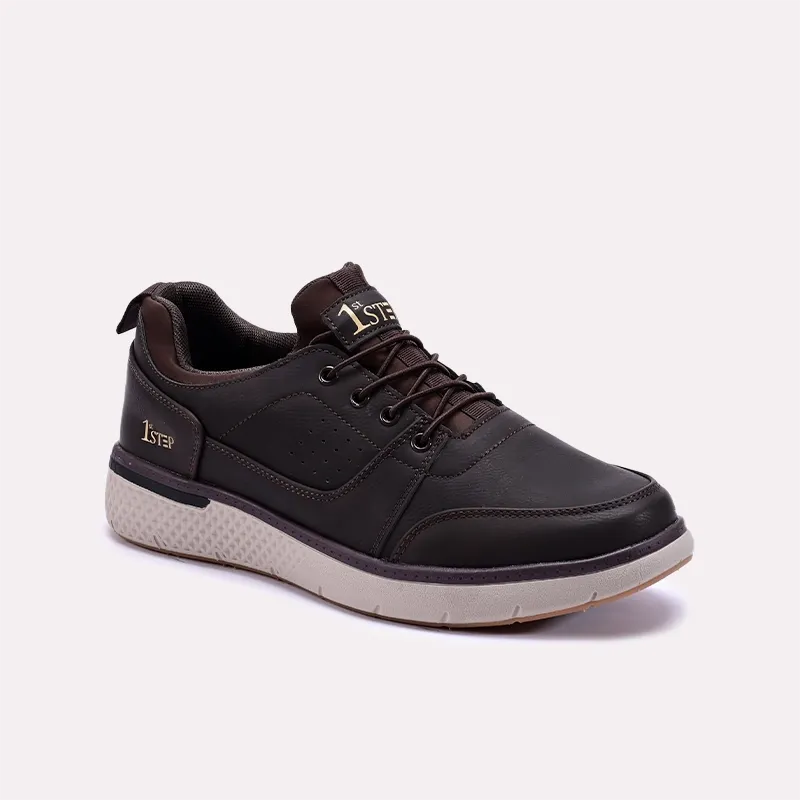 Stable Frame Sneaker Shoes Brown 0120515
