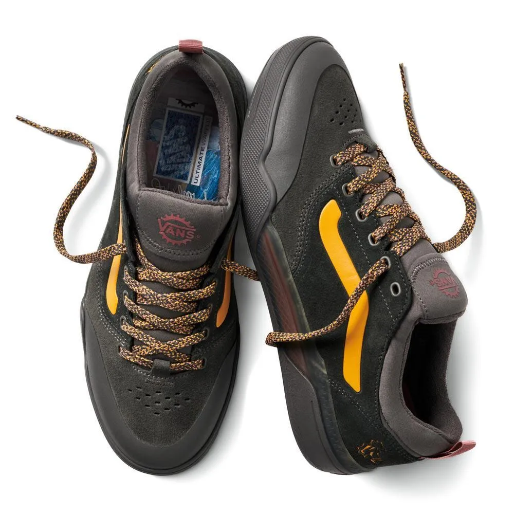 Tech Glow Safe Land Vans BMX Peak - Lewis Mills Charcoal Grey