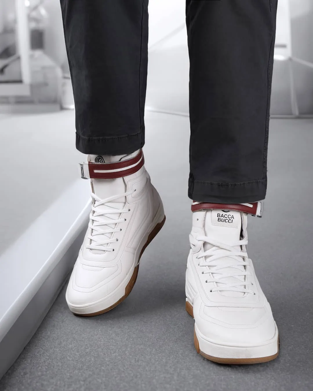 Adjustable Bacca Bucci SWAGGER High-Top Sneakers